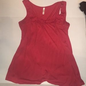 Tank Embroidered Top